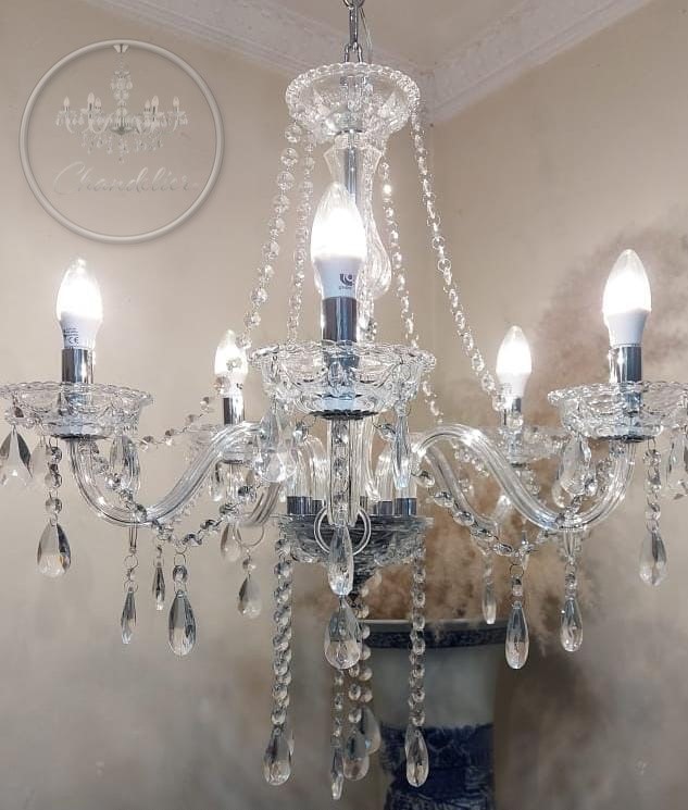 Chandelier Clasica de 5 luces