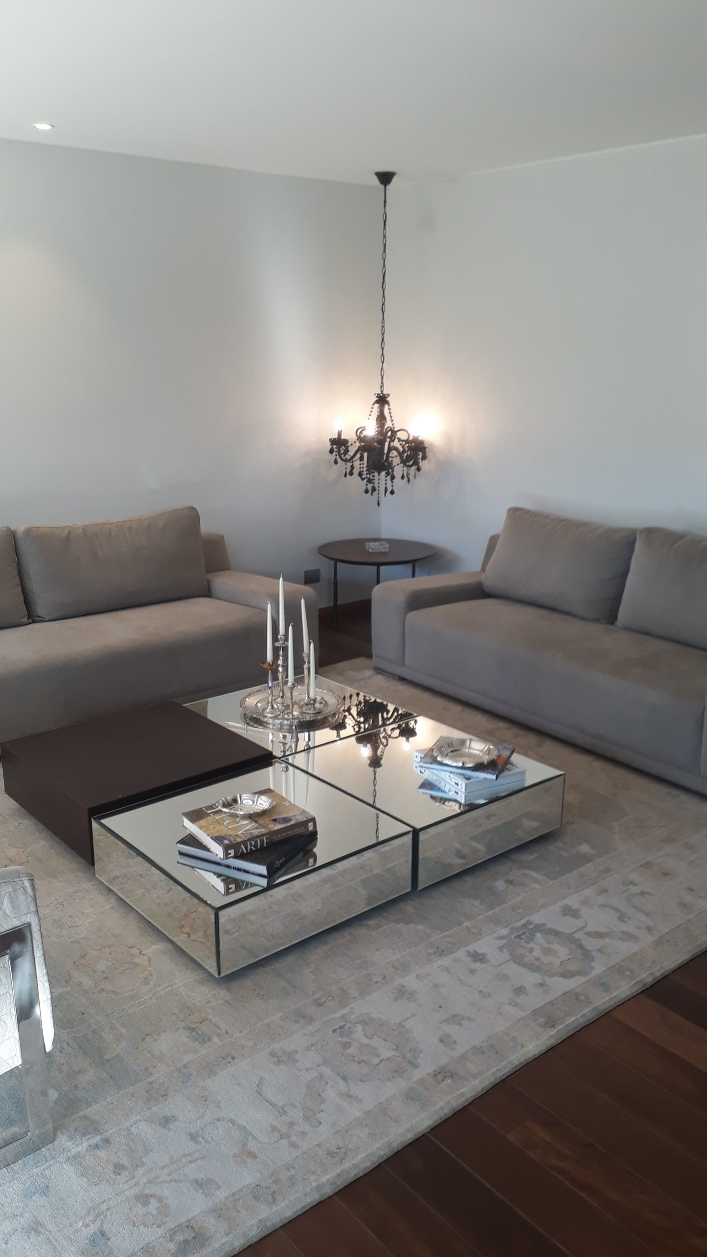 Chandelier Clasica Negra 5 Luces