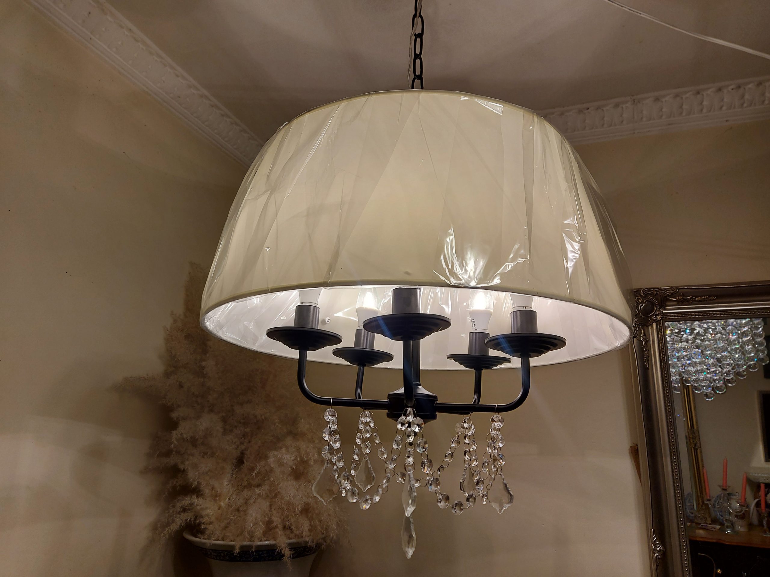 Lámpara Pantalla 4 Luces