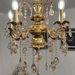 Lámpara Gold 5 Luces
